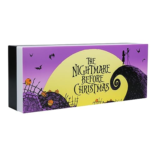 Paladone Nightmare Before Christmas Logo-Leuchte 30 cm mit 2 Modi