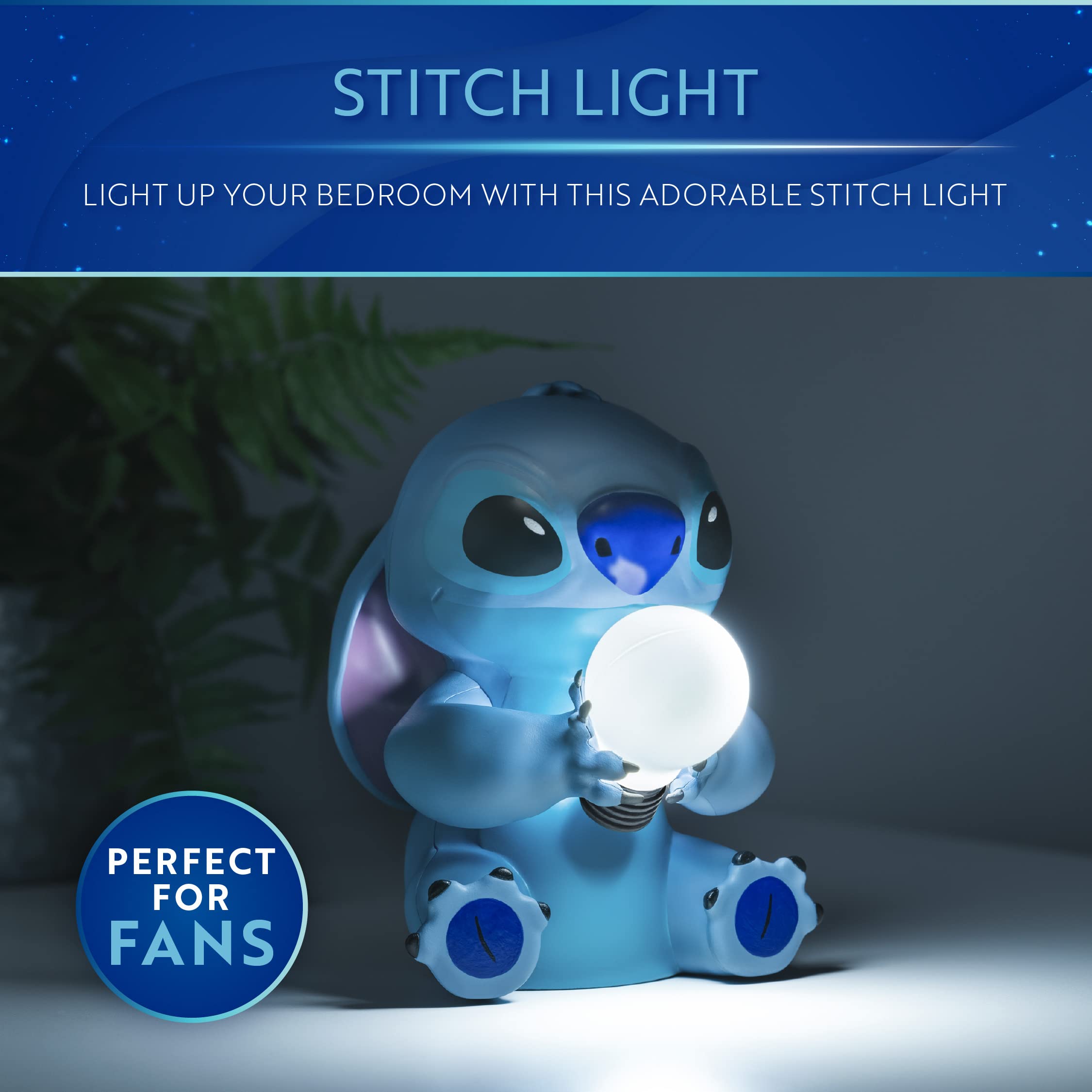 Paladone Stitch Licht Lampe Nachttischlampe Disney