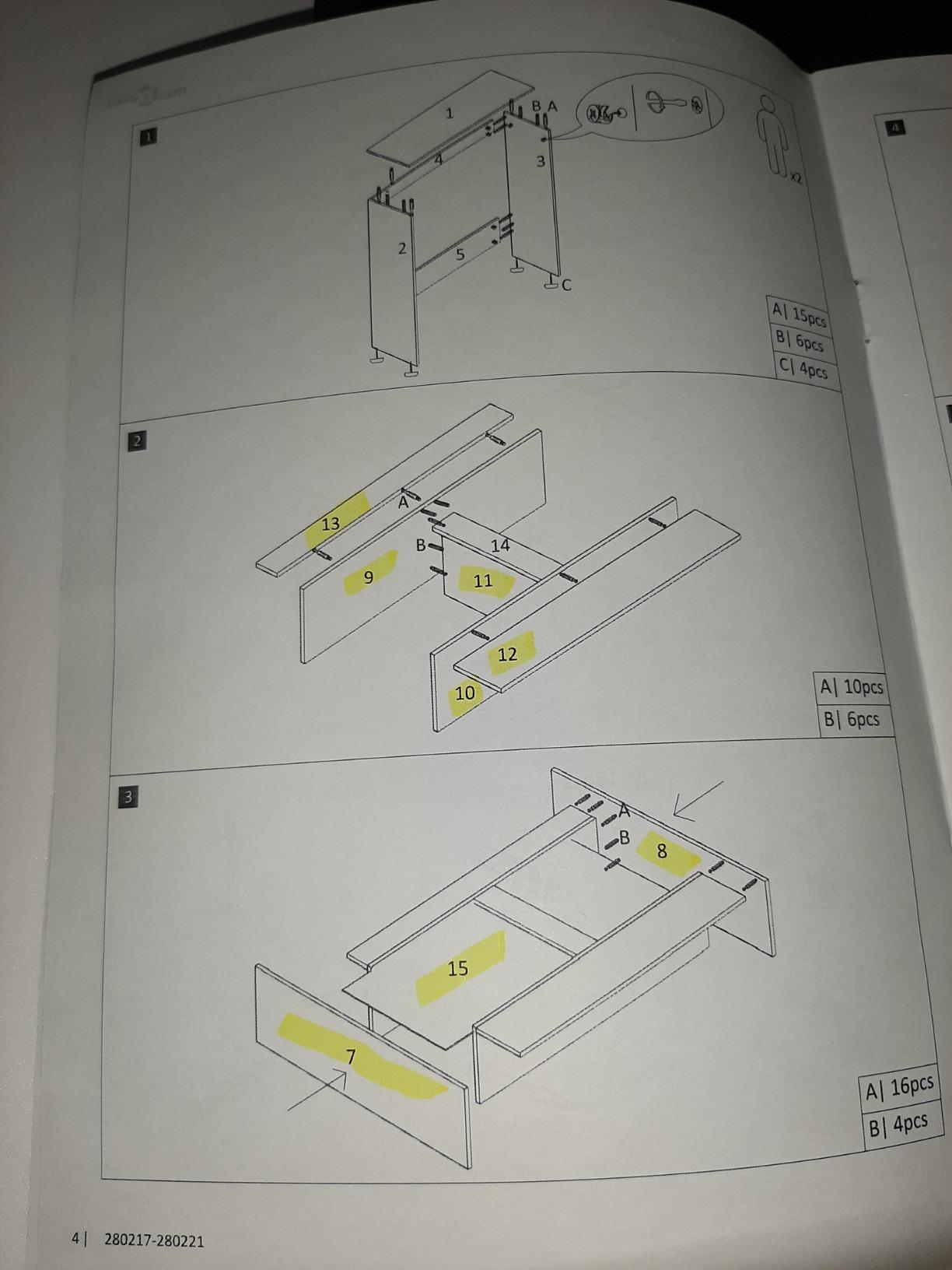 vidaXL Bartisch Stehtisch Weiß 130x40x120 cm Holz
