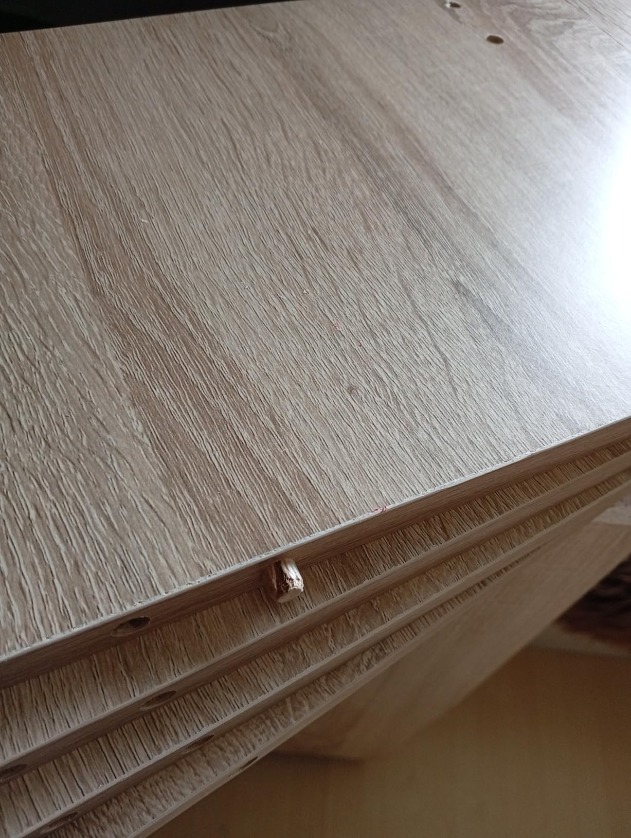 vidaXL Bartisch Weiß 100x50x101,5cm Holzwerkstoff mit Regal