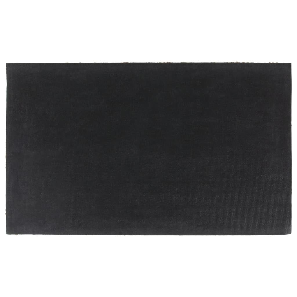 vidaXL Heim & Garten Fußmatte Kokos 45x75 cm Natur getuftet