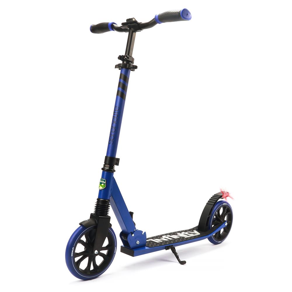 Serenelife Scooters Tretroller klappbar Blau Alu