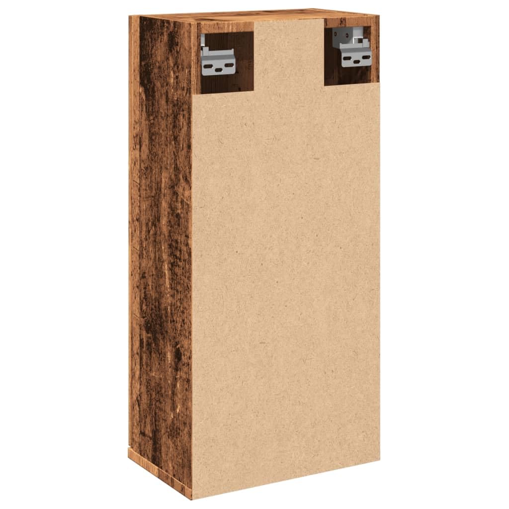vidaXL Wand-Badschrank Artisan-Eiche 32x20x67 cm mit Tür