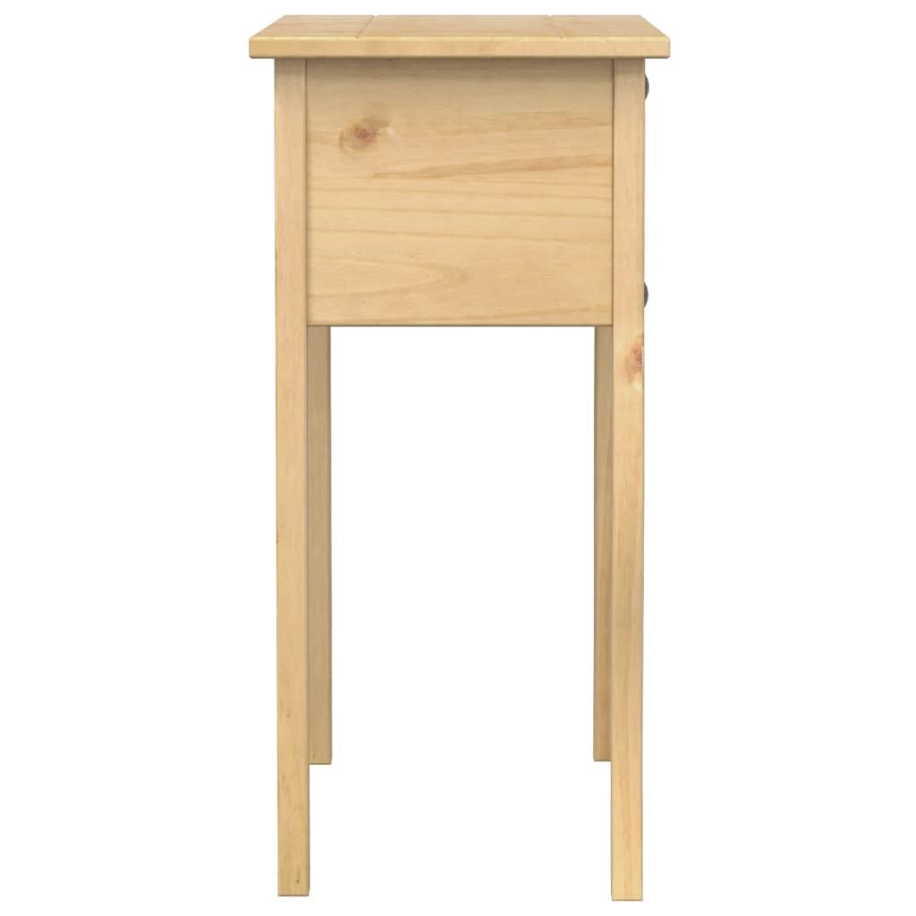 vidaXL Konsolentisch Corona 73x35x73 cm Kiefer Beige