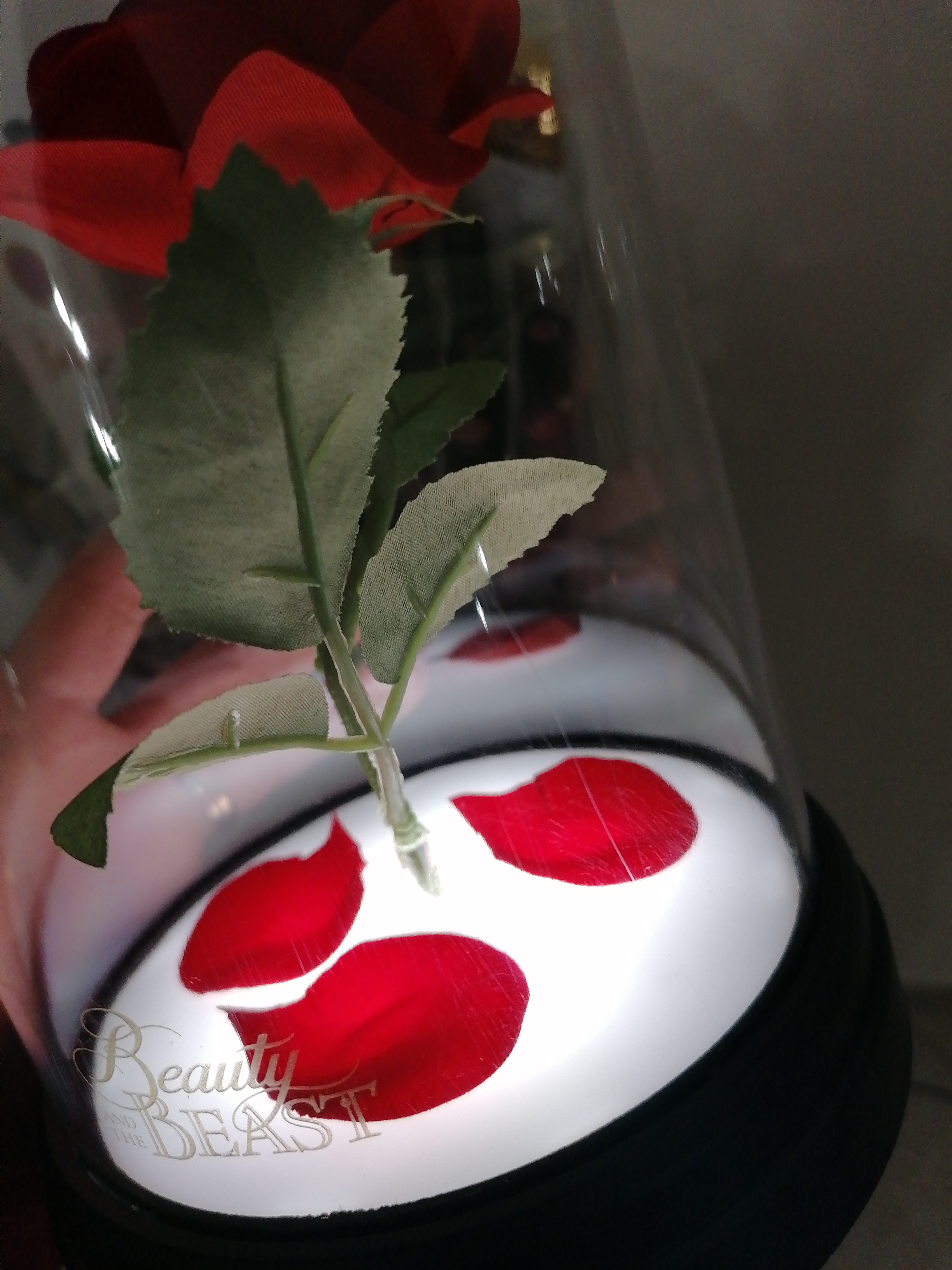 Paladone Disney Rose Lampe Touch USB Batterie Biest