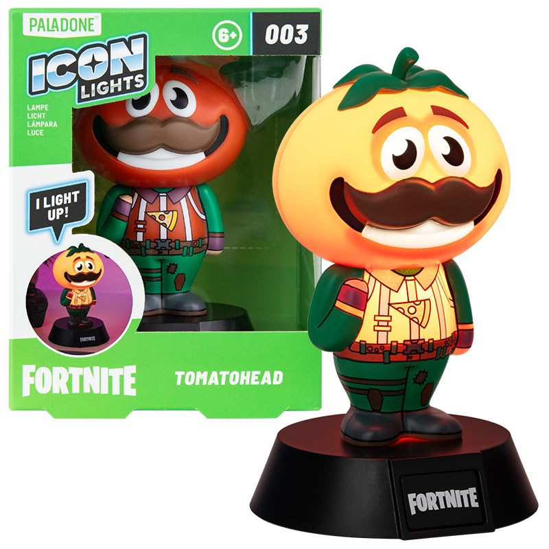 Paladone Fortnite Tomatohead Icon Light Mini-Lampe 12 cm
