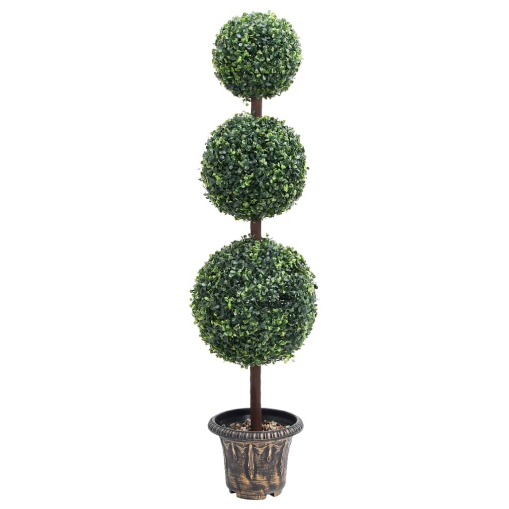 vidaXL Heim & Garten Künstlicher Buchsbaum Kugel 71 cm mit Topf Grün