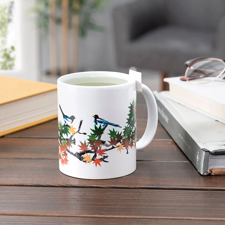 Kikkerland Maple Leaves Morph Mug Tasse 355 ml Farbwechsel