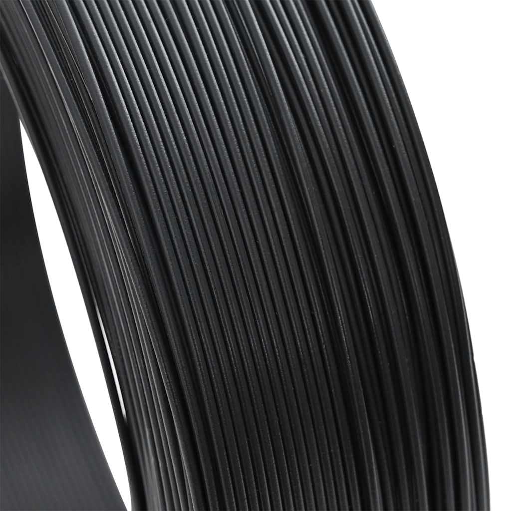 vidaXL Stahldraht 250 m Anthrazit Bindedraht Zaun PVC