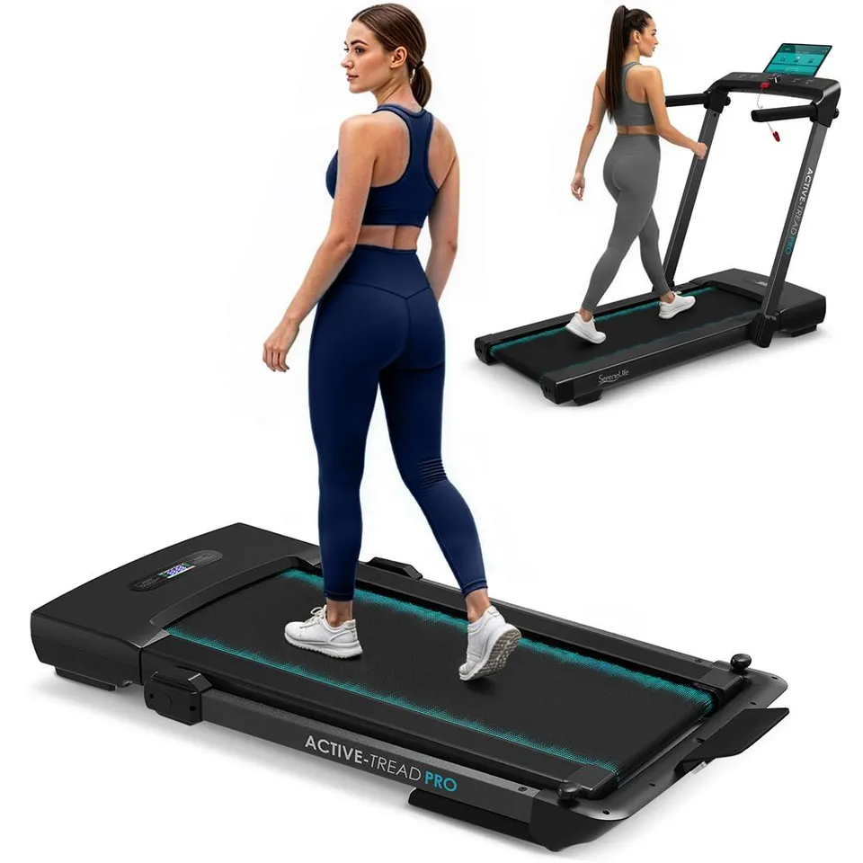 Serenelife Walking Pad Laufband 2,5 PS klappbar LED