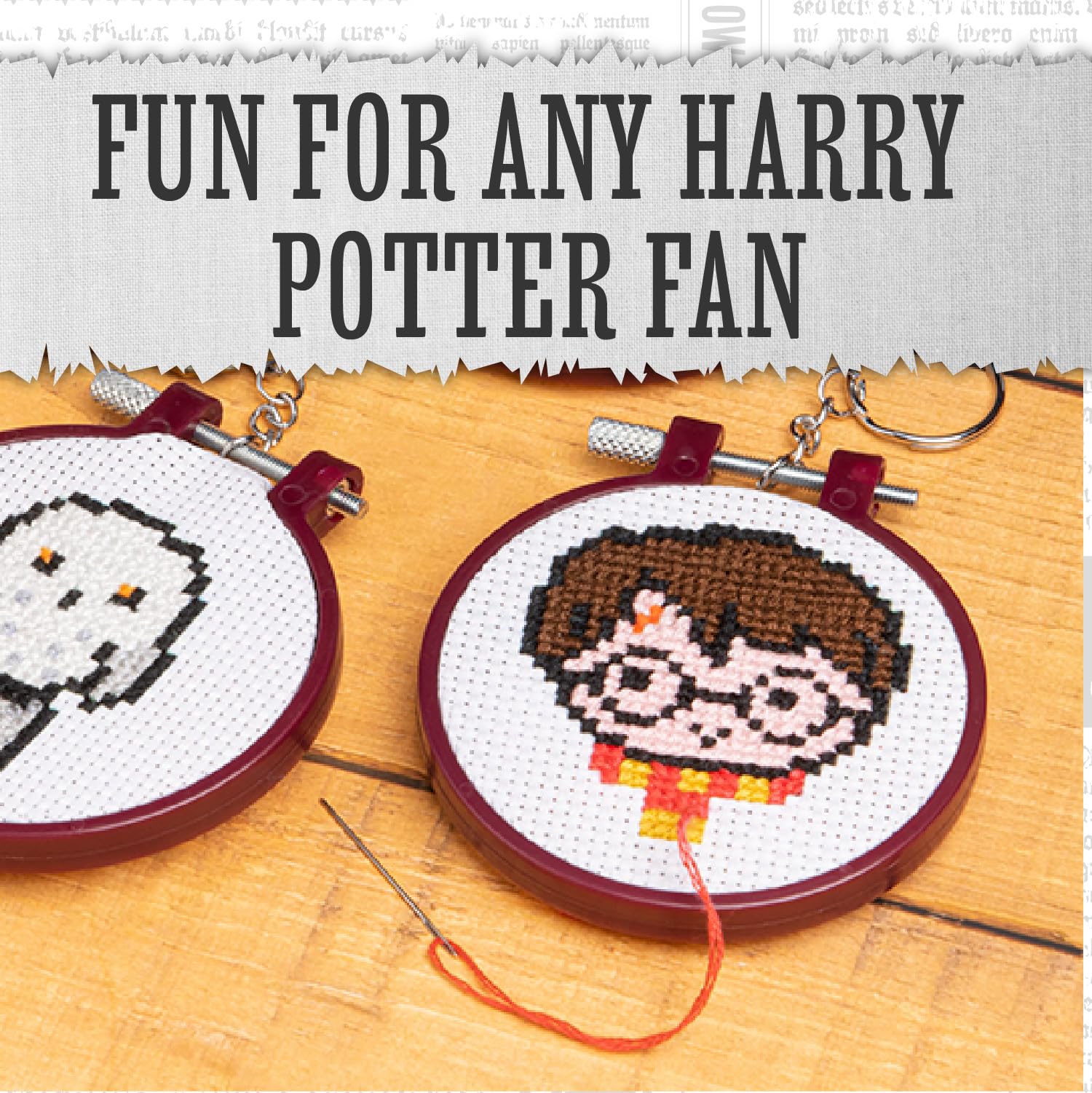 Paladone Harry Potter Kreuzstich Stickset 4 Motive Anfänger