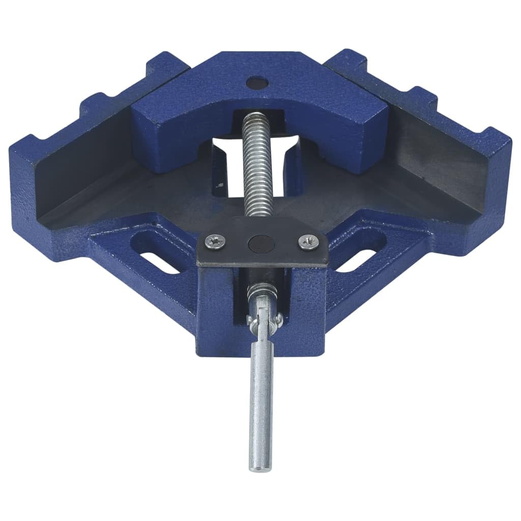 vidaXL Winkel Schraubstock Winkelschraubstock Gusseisen 104 mm
