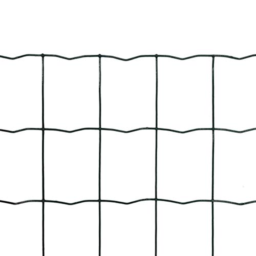 vidaXL Maschendraht Gartenzaun 25x1,7 m Drahtgitter