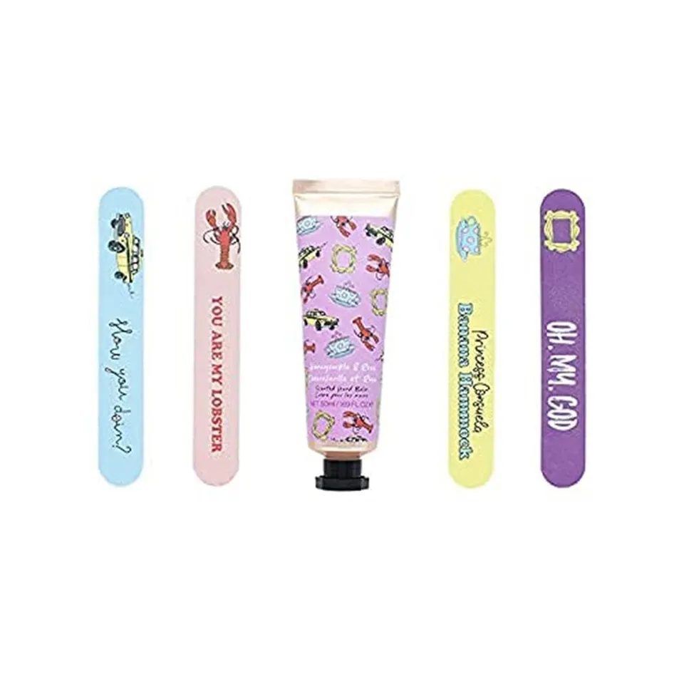 Paladone Friends Handbalsam Nagelfeilen Set Rose 50ml