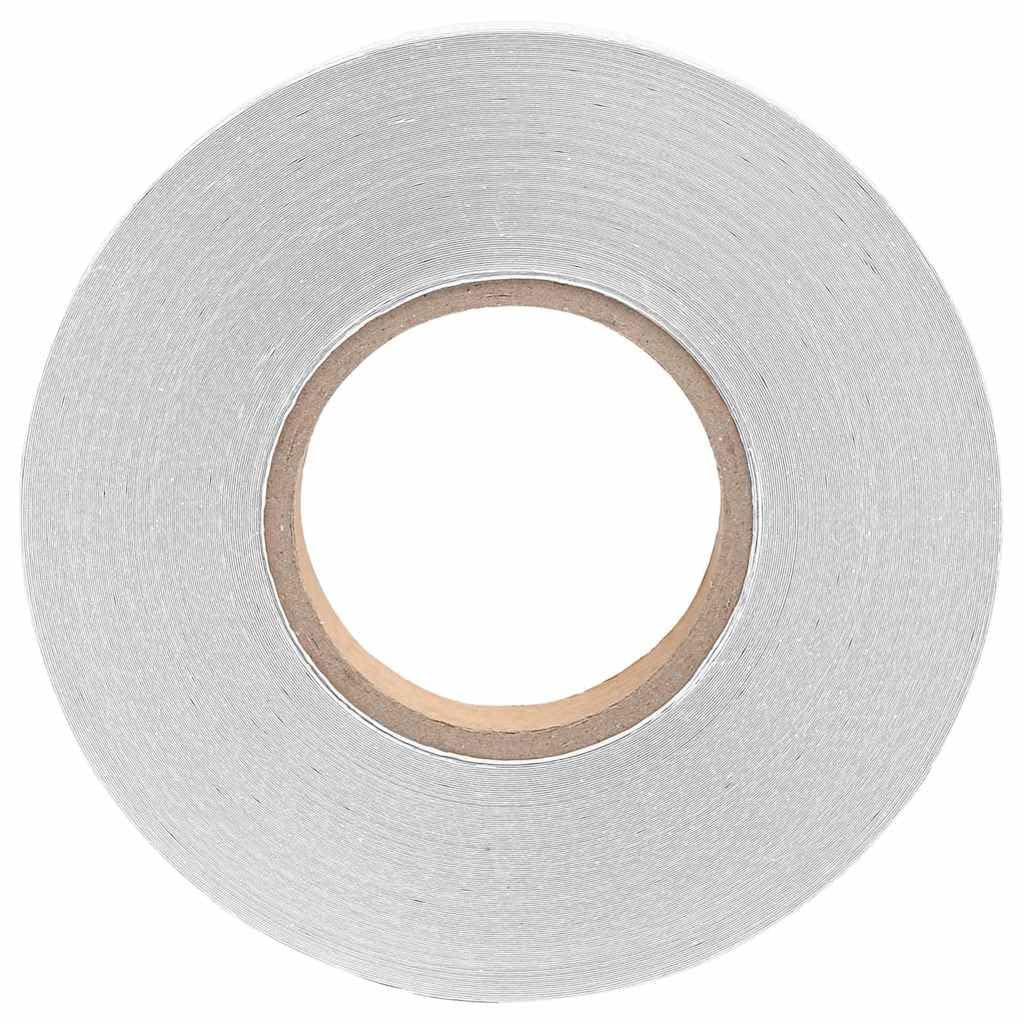 vidaXL Heim & Garten Reflektorband Weiß 2,5cmx50m PVC