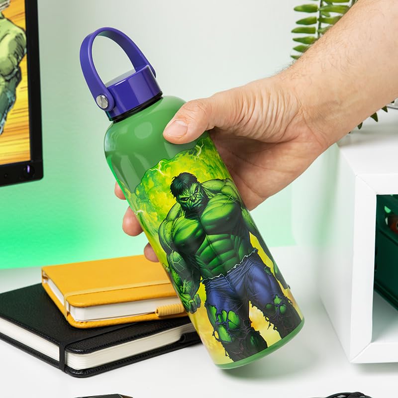 Paladone Marvel Hulk Trinkflasche Metall isoliert Geschenk