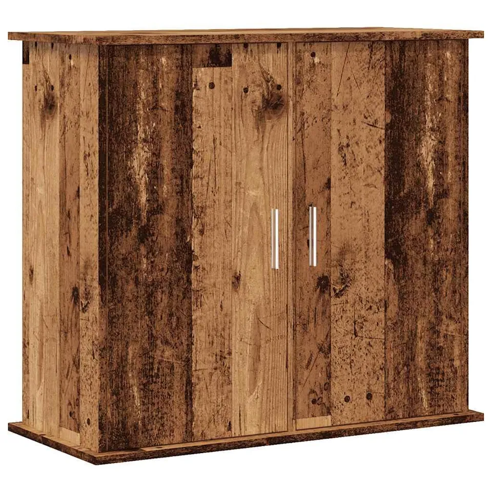 vidaXL Tierbedarf Aquariumständer Altholz 81x36x73 cm