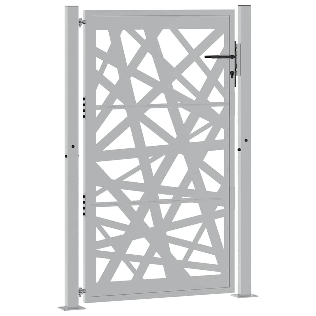 vidaXL Heim & Garten Gartentor 100x150 cm Cortenstahl Braun