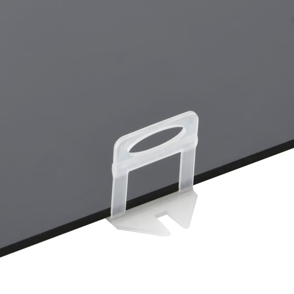 vidaXL Heimwerkerbedarf Fliesen-Nivellierclips 2500 Stk. 1 mm PP