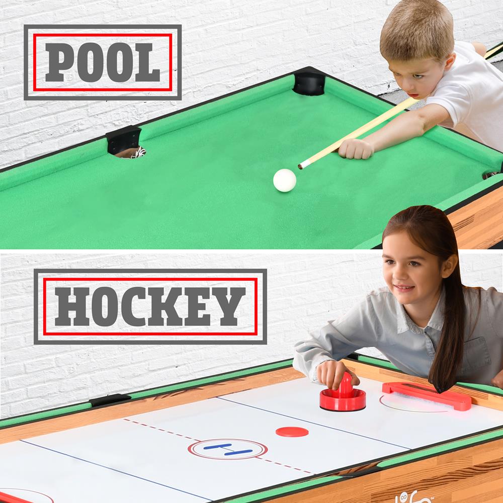 Serenelife Game Tables Multispieltisch 4-in-1 mit Zubehör