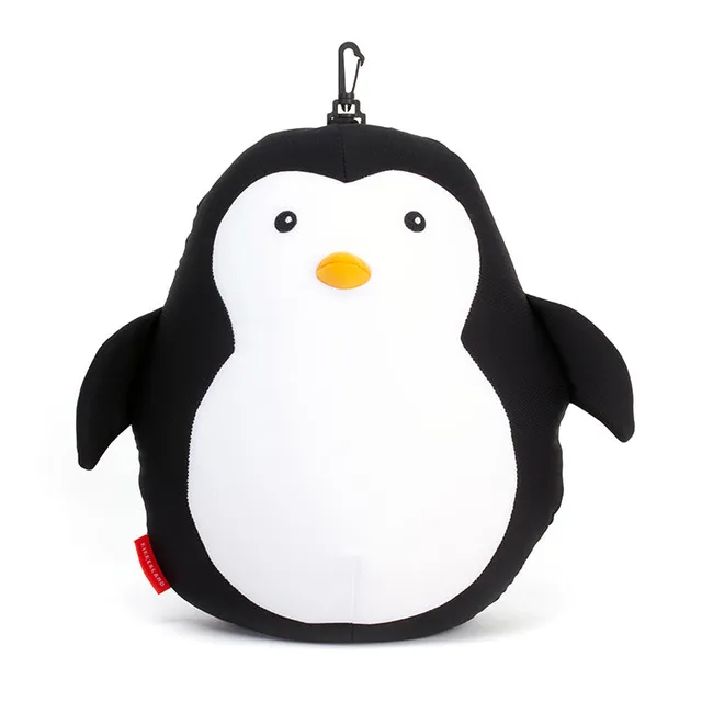 Kikkerland On-The-Go Pinguin Reisekissen Nackenkissen Plüsch