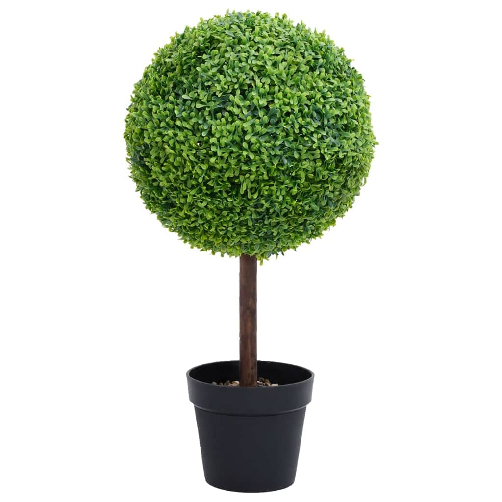 vidaXL Heim & Garten Künstlicher Buchsbaum Kugel 71 cm mit Topf Grün