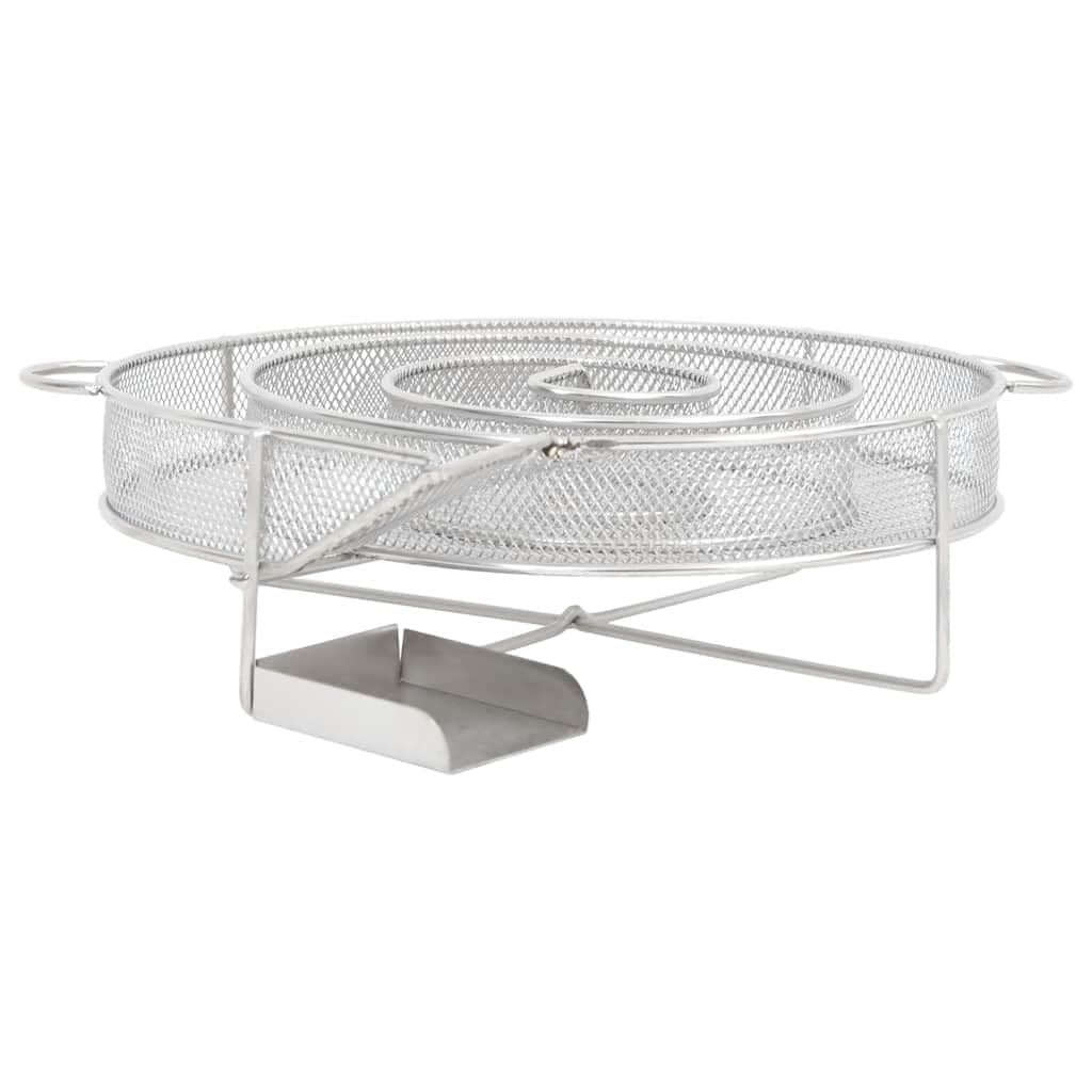 vidaXL Kaltrauchgenerator rund 19,5 cm Edelstahl für Smoker