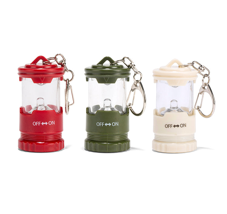 Kikkerland Mini Lantern Schlüsselanhänger Laterne LED