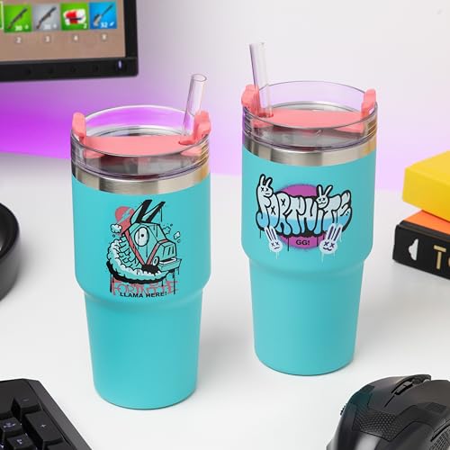 Paladone Drinkware Fortnite Thermobecher 600 ml Blau isoliert