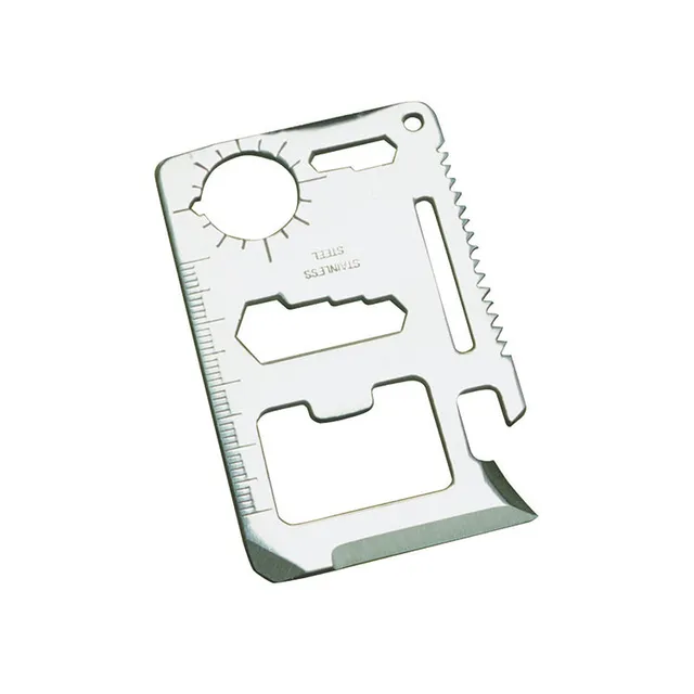Kikkerland Tools Classic Survival Tool Multitool Karte