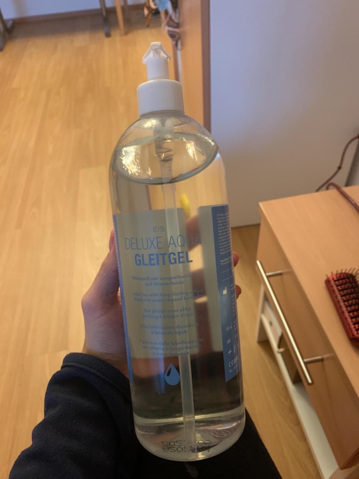 EIS Deluxe Aqua Gleitgel gefühlsecht 1000 ml wasserbasiert