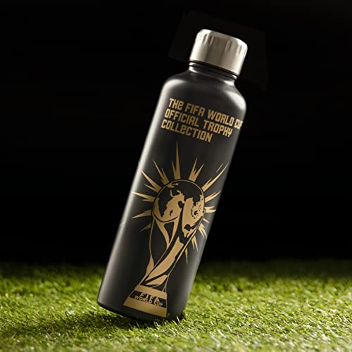 Paladone FIFA Trinkflasche Edelstahl 500 ml Trophy Metallflasche