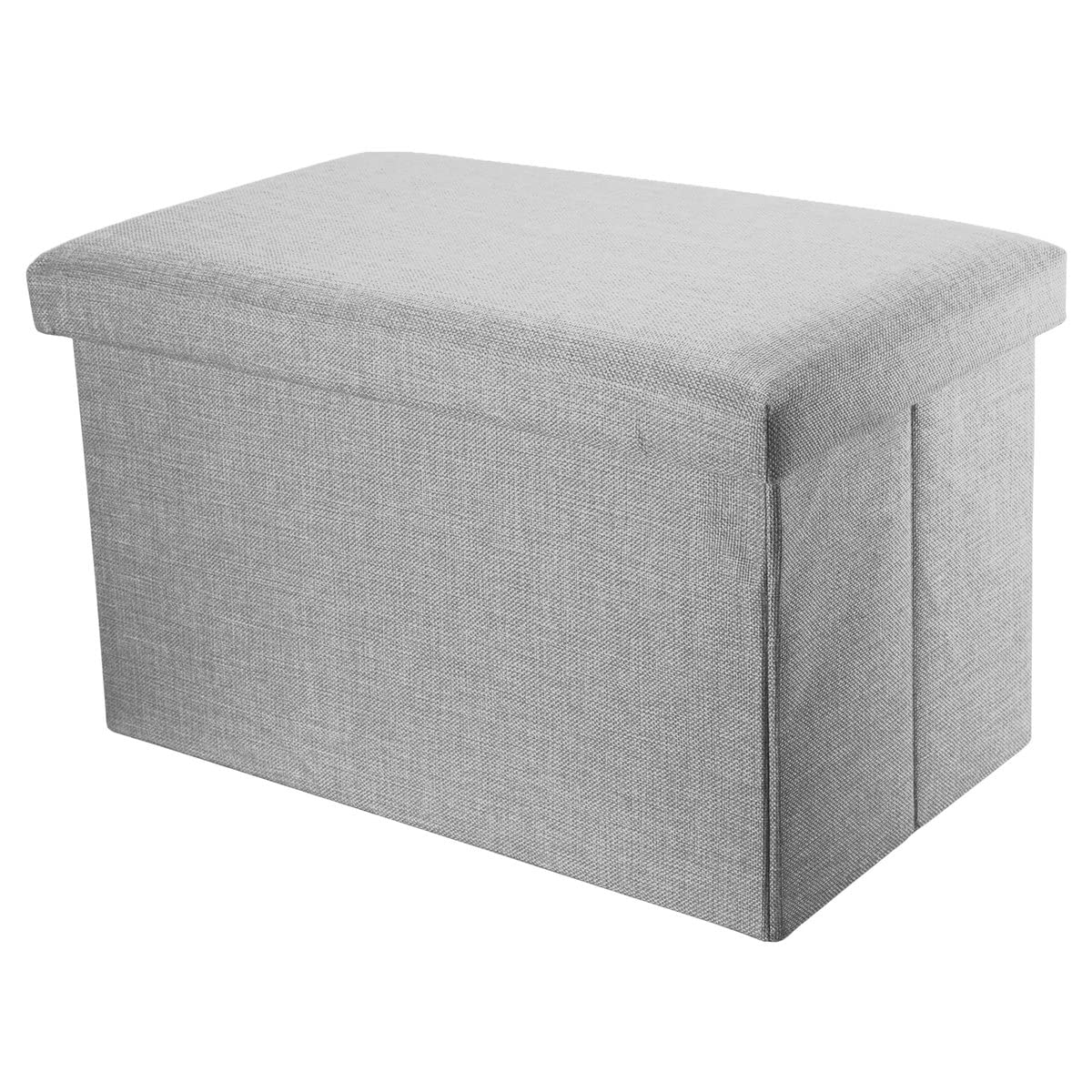 Intirilife Sitzbank Frühlings Grün 78x38x38 faltbar Stauraum
