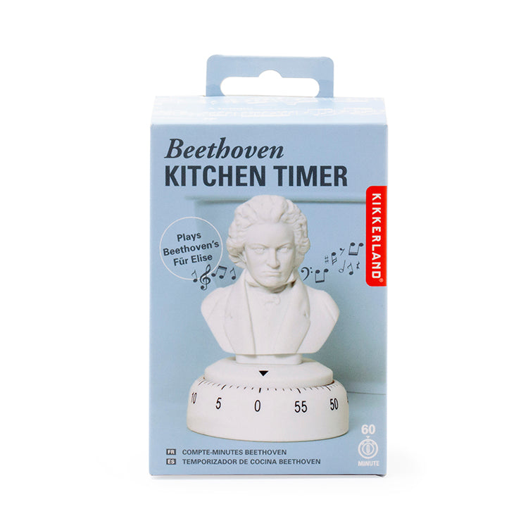 Kikkerland Kitchen Beethoven Küchentimer mit Musik