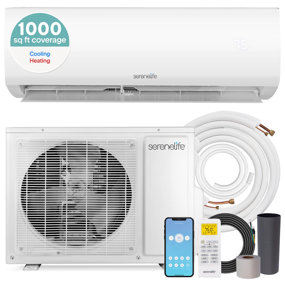 Serenelife Portable AC Mini Split Klimaanlage 18000 BTU WiFi