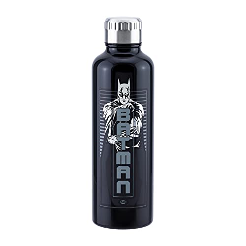 Paladone Batman Trinkflasche Edelstahl schwarz 500 ml Joker