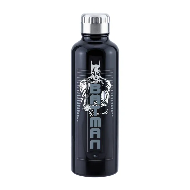 Paladone Batman Trinkflasche Edelstahl schwarz 500 ml Joker