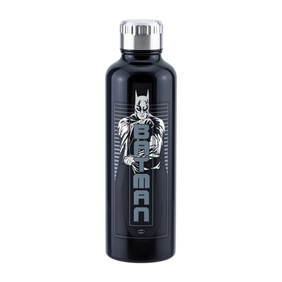 Paladone Batman Trinkflasche Edelstahl schwarz 500 ml Joker