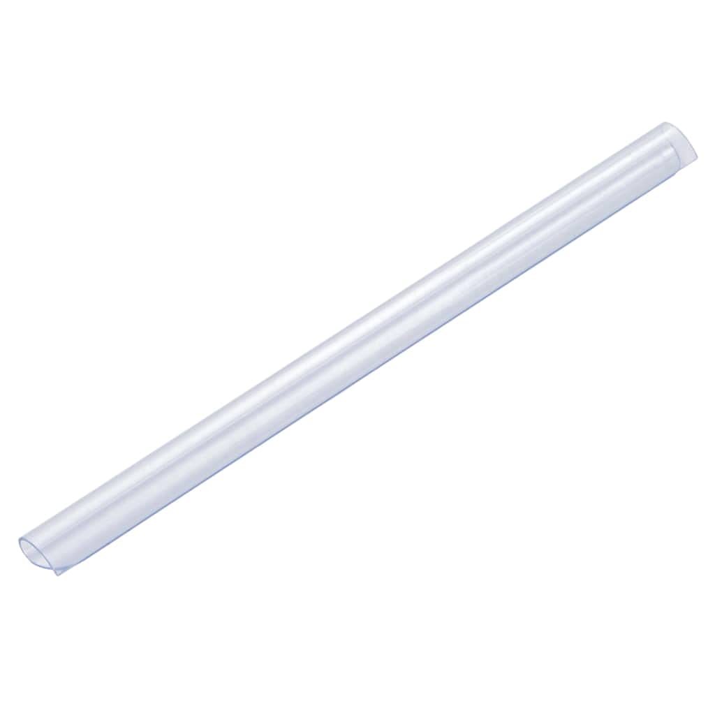 vidaXL Clips für Sichtschutzstreifen PVC Transparent 100Stk