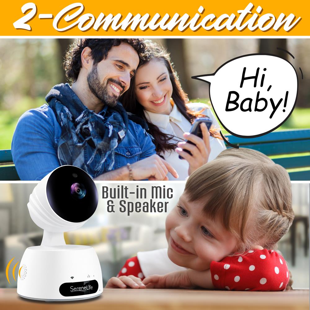 Serenelife Cameras IP Kamera WLAN 720p Nachtsicht