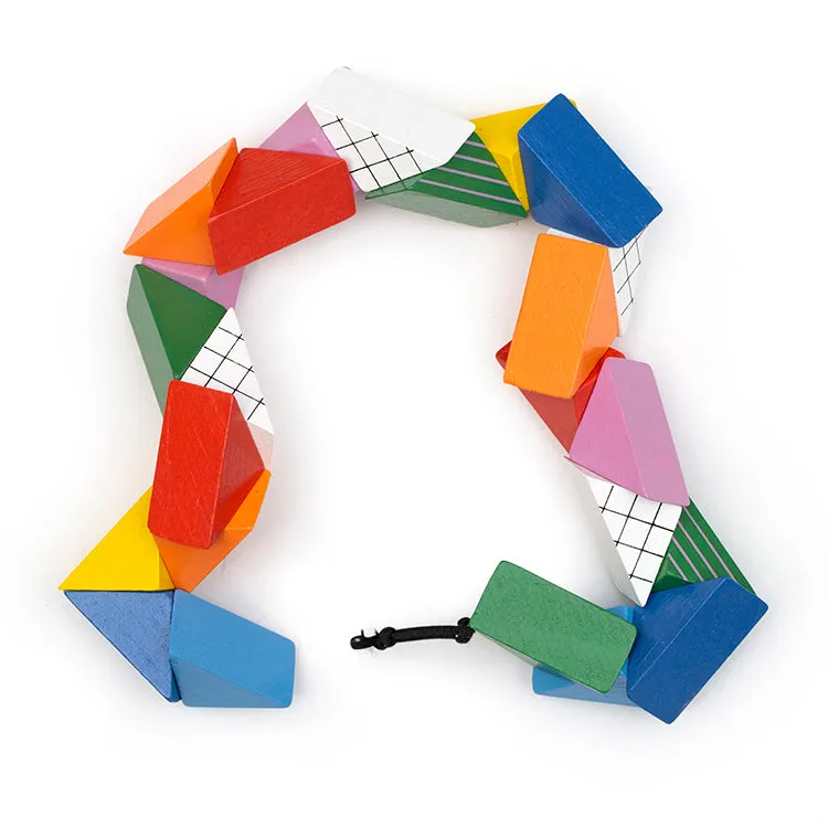 Kikkerland Kidoki Twist-A-Zoo Holzpuzzle Zoo FSC