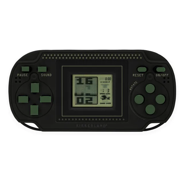 Kikkerland Retro Arcade Game Handheld Konsole 23 Spiele