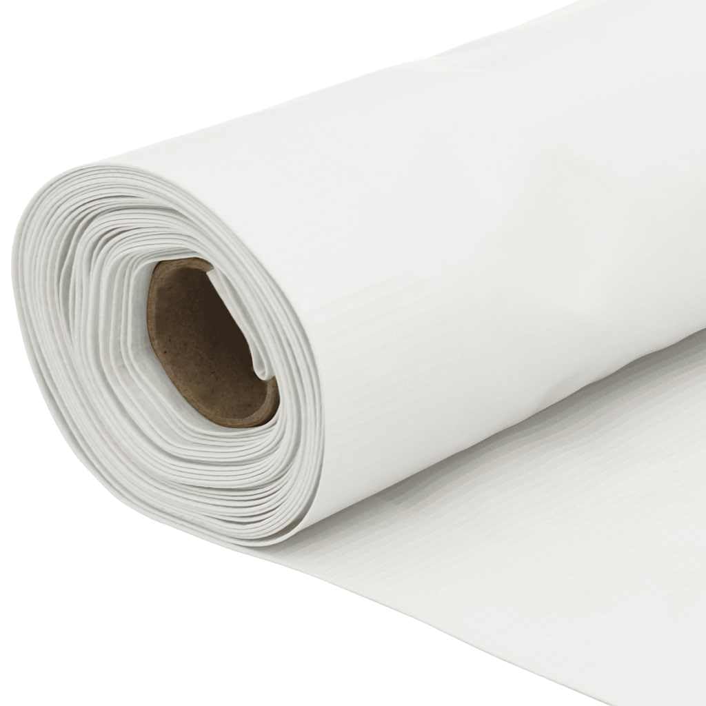 vidaXL Heim & Garten Sichtschutzmatte Weiß PVC