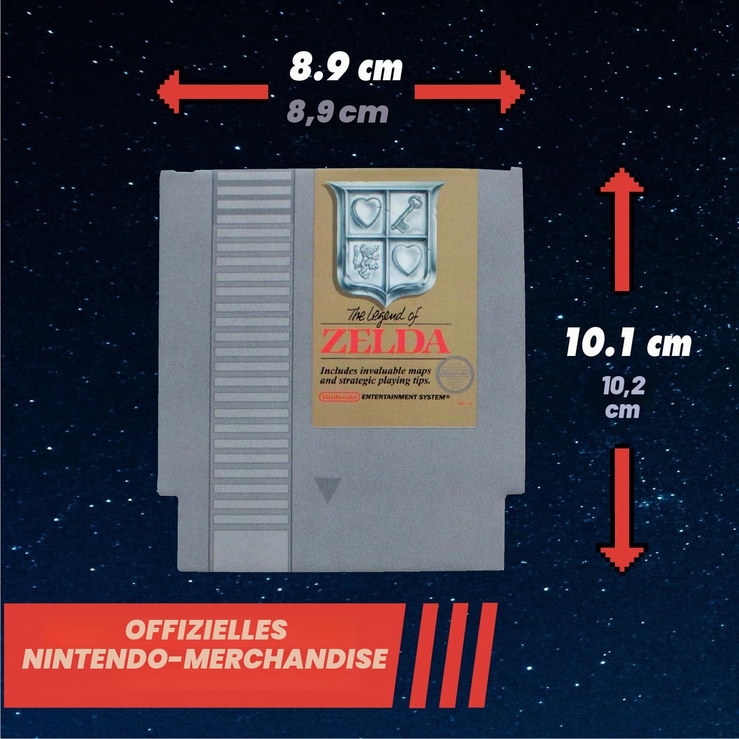 Paladone Drinkware Nintendo NES Untersetzer 8er Set Retro