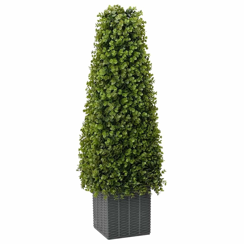 vidaXL Heim & Garten Eukalyptus Turm Kunstpflanze grün 90 cm UV