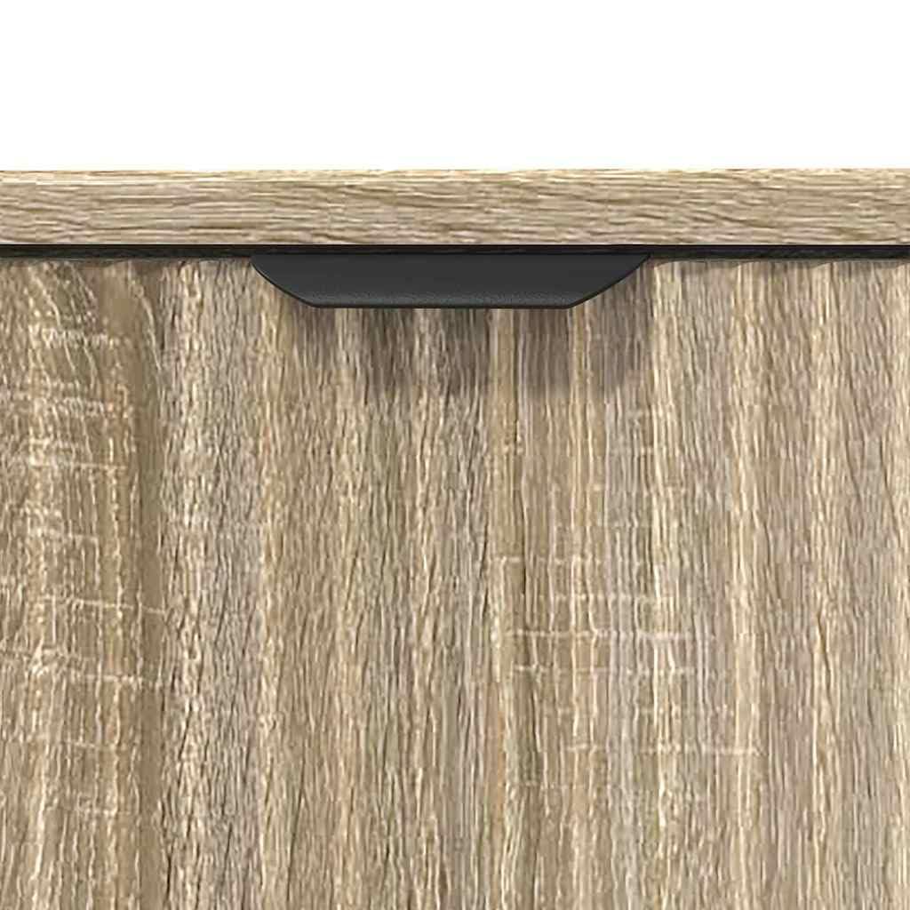 vidaXL Heim & Garten Badezimmermöbel-Set 2-tlg Sonoma-Eiche Holz