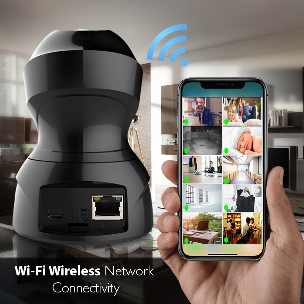 Serenelife Kamera IP WLAN 1080p Nachtsicht Bewegungserkennung