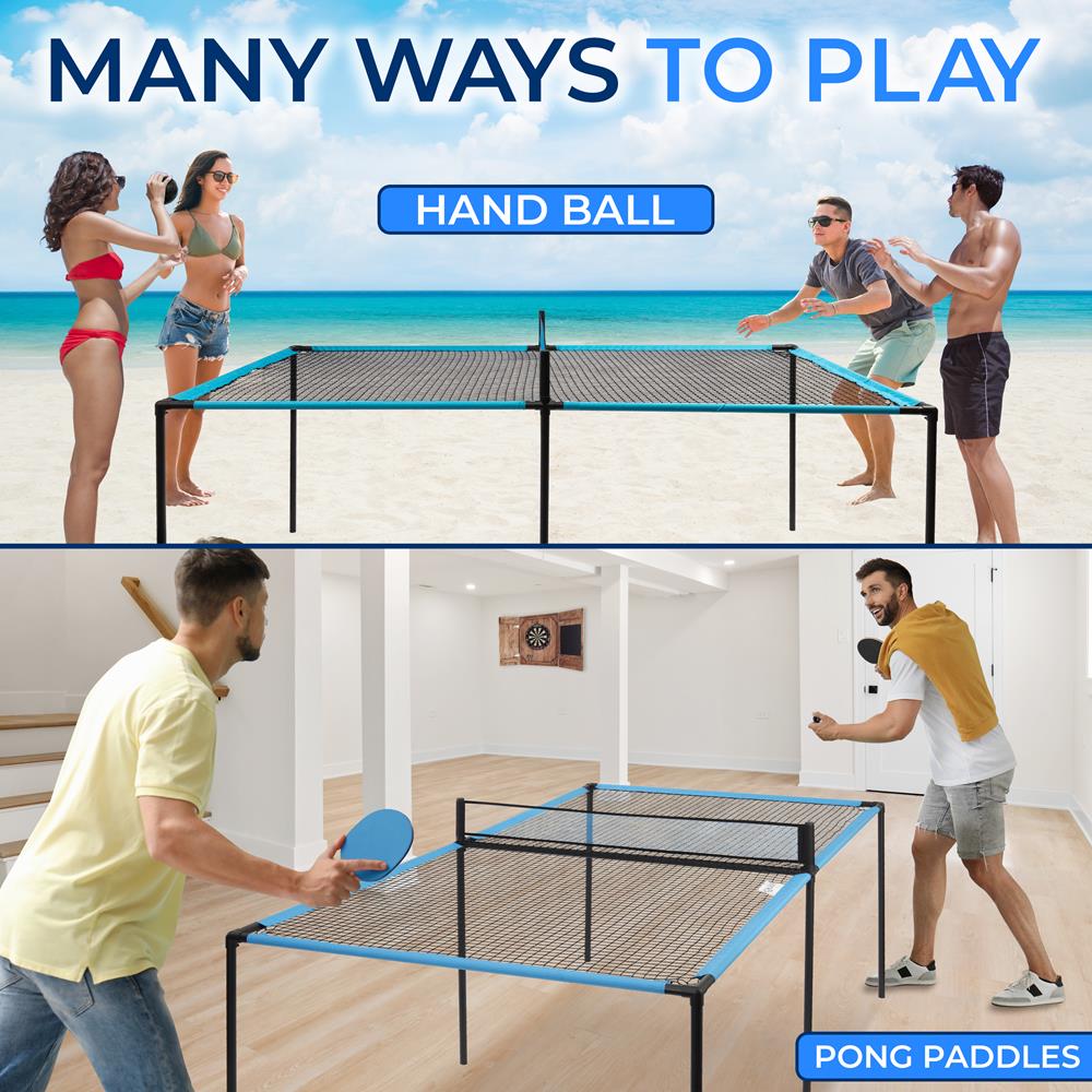 Serenelife Game Tables Spyder Pong Tischtennis Stahl Outdoor Set