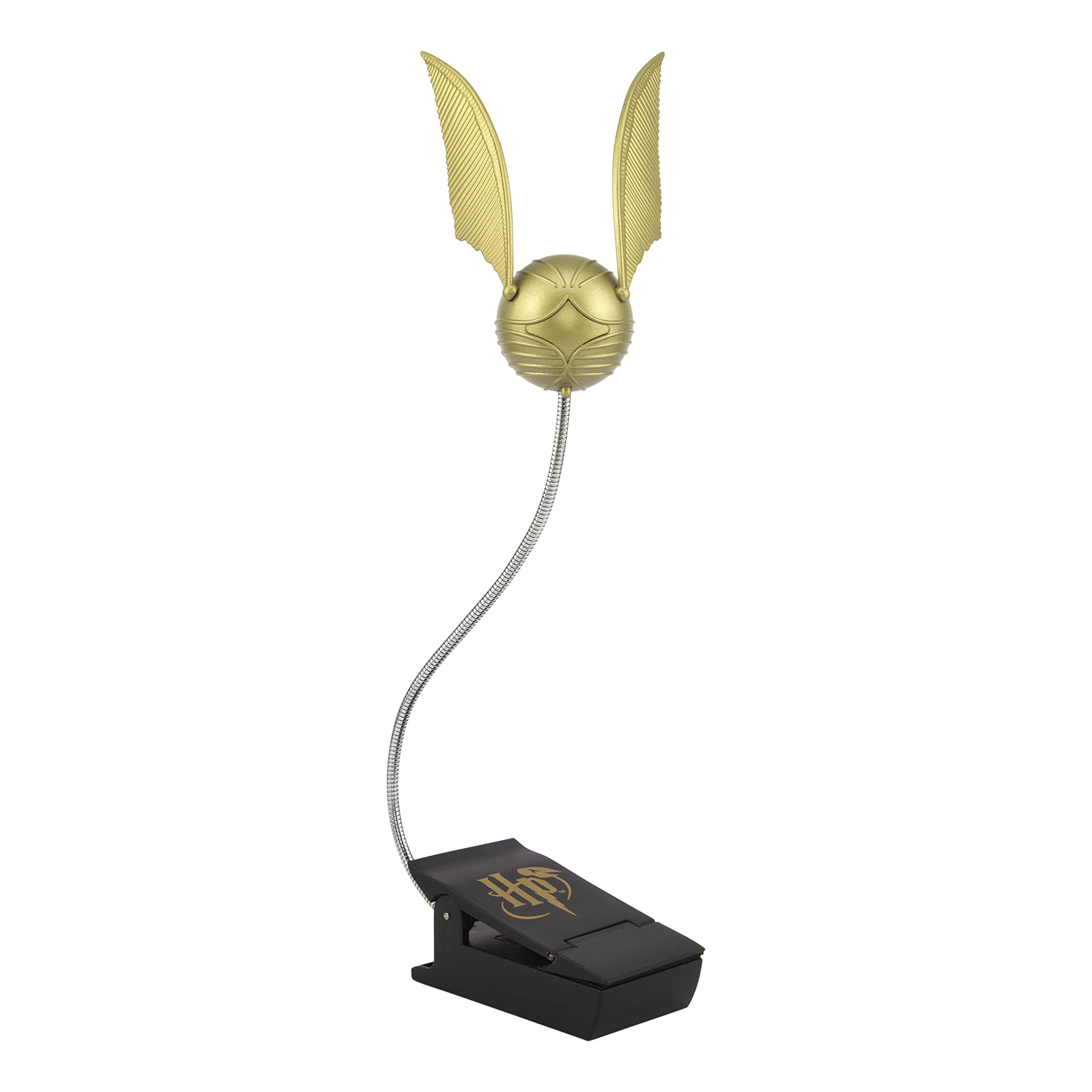 Paladone Lighting Goldener Schnatz Leselampe Clip Batterie