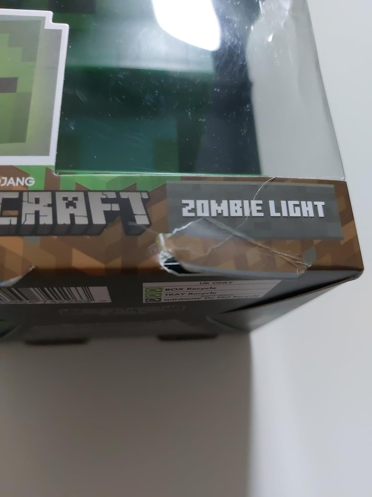 Paladone Minecraft Zombie Nachtlicht Batterie 10cm